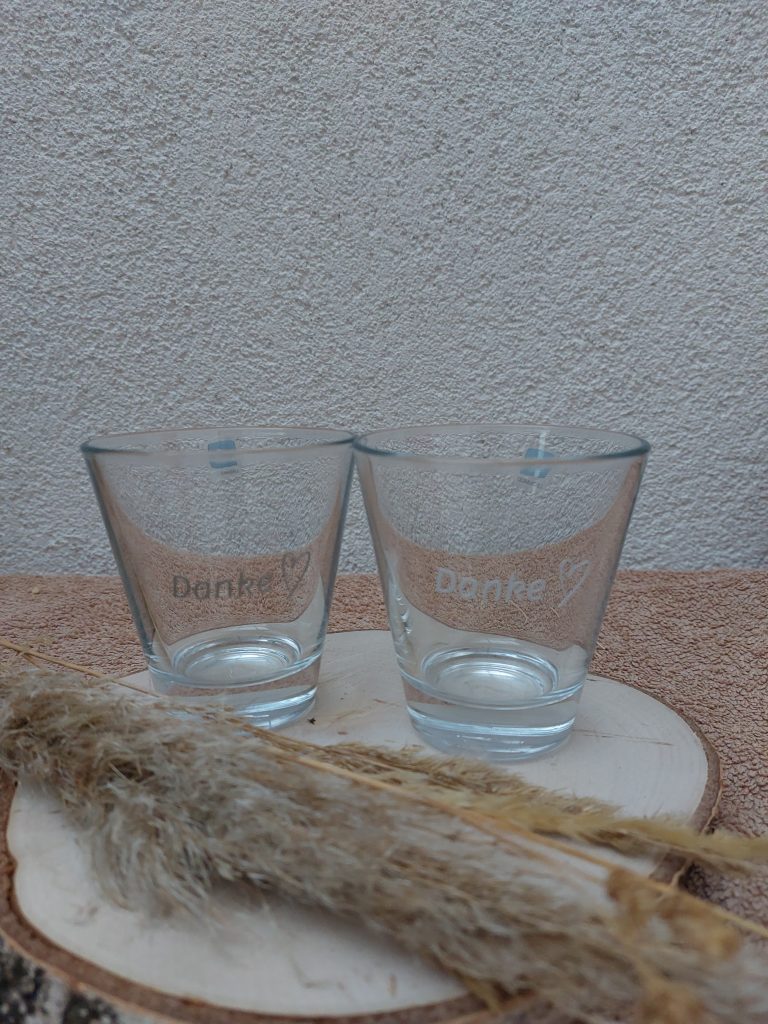 Teelicht/ kleines Trinkglas Leonardo